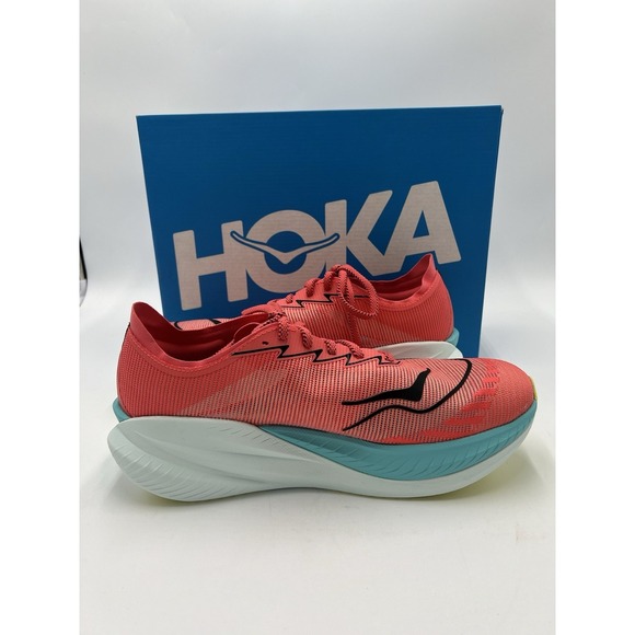 Hoka Men\'s Mach X 2 Size 12.5D New Red White 1155119/GFRT Running Shoe main image 4